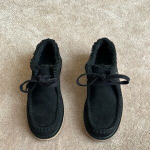 Gap Boys Suede Moc Boot EUC